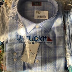 Set of 3 - NWT UNTUCKit Men’s long sleeved shirts